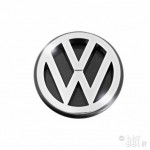 Embleem VW achteraan chroom...