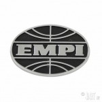 'Empi' die cast ovaal logo