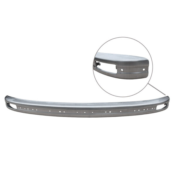 Bumper voor (EURO), met pinkergaten, Onbehandelde afwerking