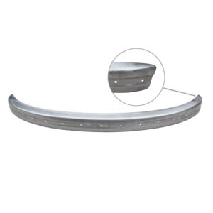 Bumper achter (EURO), vierkant, Onbehandelde afwerking