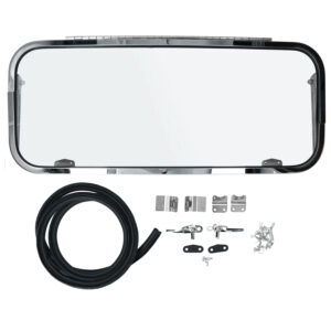 Safari ruit, achteraan, RVS gepolijst