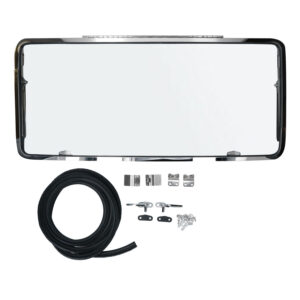 Safari ruit, achteraan 'Deluxe', RVS gepolijst