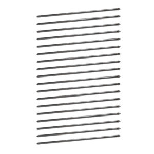 Sierlijst voor motorventilatie, Inox