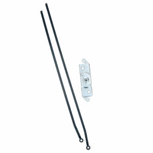 Slotmechanisme met stangen zijlaaddeur rechts achter /links voor