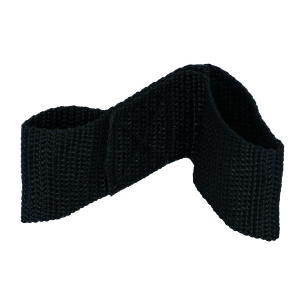 Deurstrap zijlaaddeur (143mm), zwart