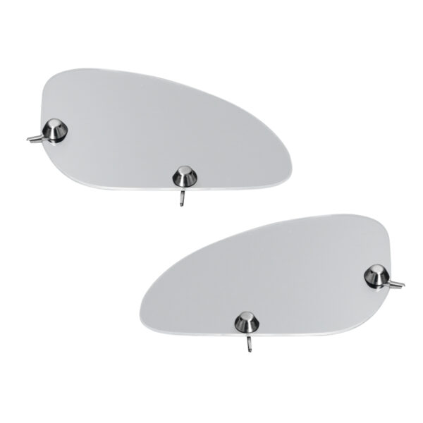 Winddeflector vooruit, binnenzijde