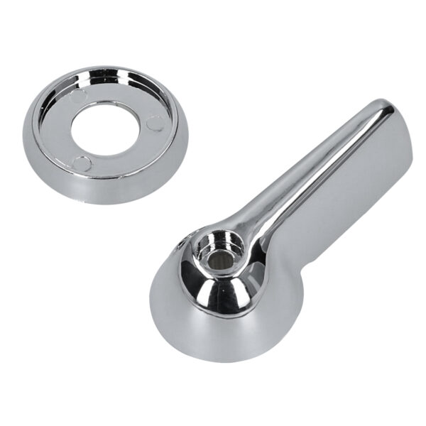 Binnenklink + rozet cabinedeur chroom (set)