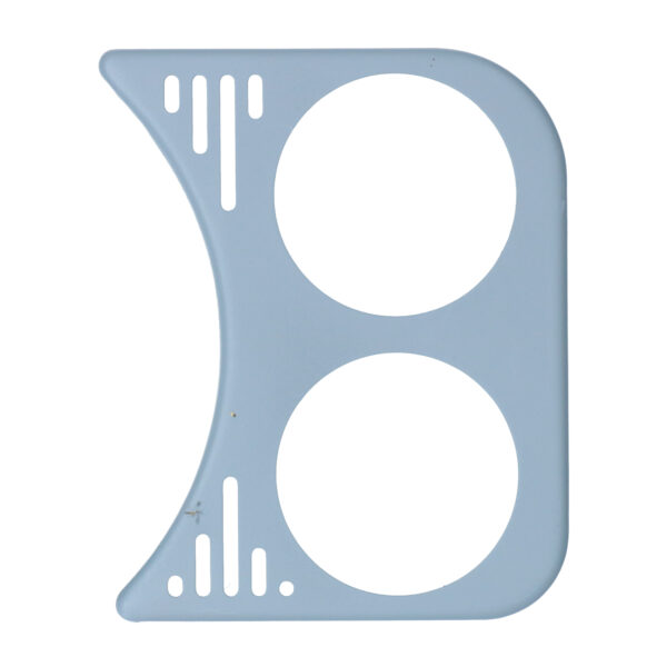 Dashboardgrill rechts, voor 2 meters 52mm