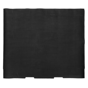 Rubber vloermat achteraan (zwart)