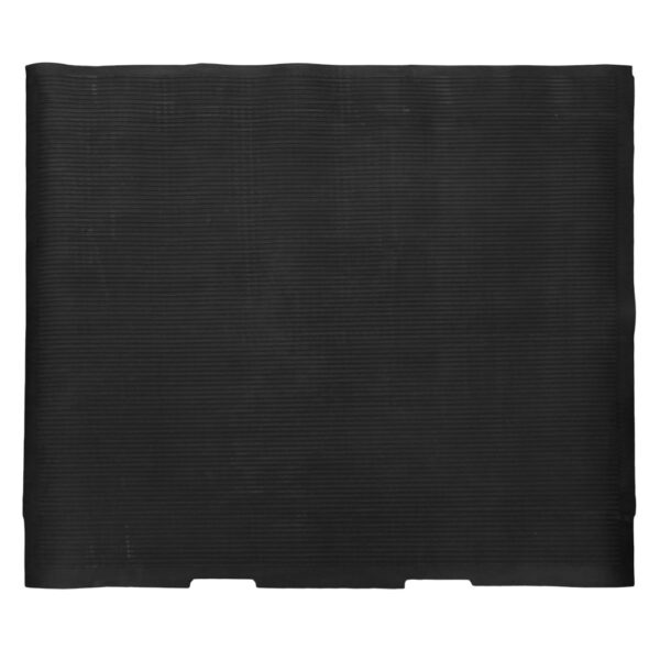 Rubber vloermat achteraan (zwart)