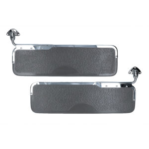 Zonnekleppen 'Deluxe' grijs