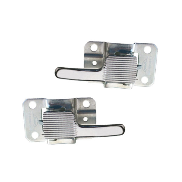 Deurklinken binnen, chroom, per paar