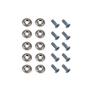 Vijzenset veerplaat op zijspanband, repro, 10 stuks