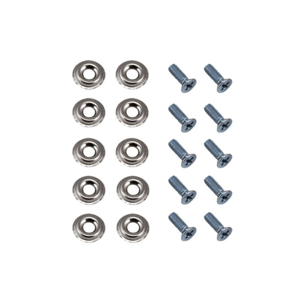 Vijzenset veerplaat op zijspanband, repro, 10 stuks