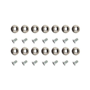 Vijzenset veerplaat op zijspanband, repro, 14 stuks