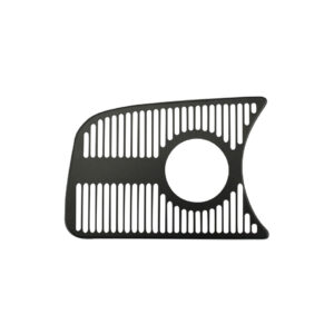 Dashboardgrille links, voor 1 meter 52mm