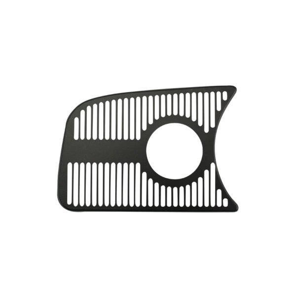 Dashboardgrille links, voor 1 meter 52mm