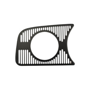 Dashboardgrille links, voor 1 meter 80mm