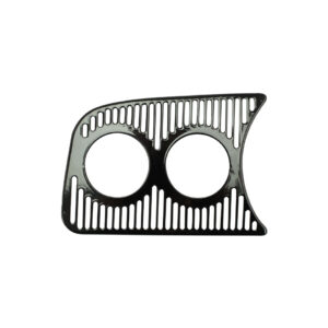Dashboardgrille links, voor 2 meters 52mm