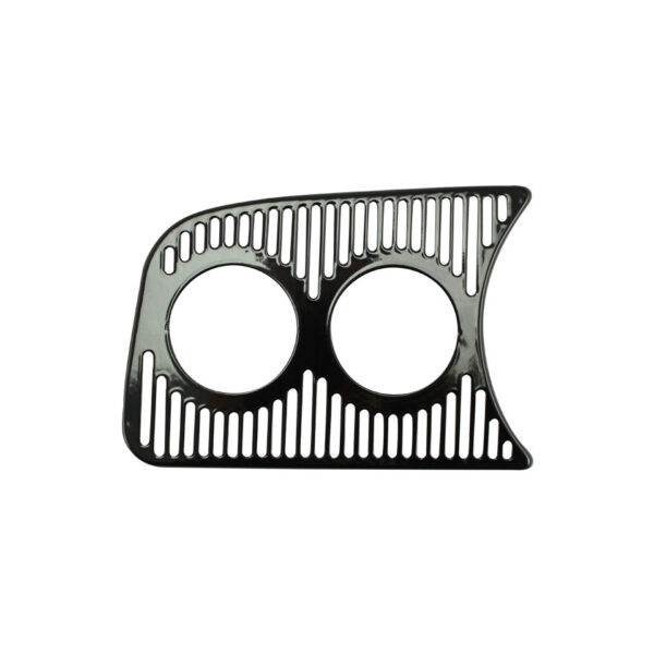Dashboardgrille links, voor 2 meters 52mm