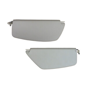 Zonnekleppen, per paar, wit