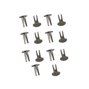 Rivetten buitenkap op voorbalk, 14 stuks
