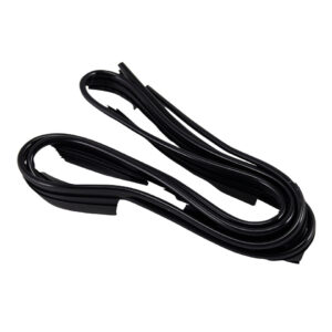 12966 Spatbordrubber zwart (TQ), Duitse kwaliteit (voorgesneden), per spatbord