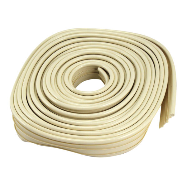 Spatbordrubber ivoor (rol)