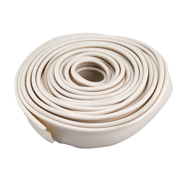 Spatbordrubber wit (rol), niet origineel