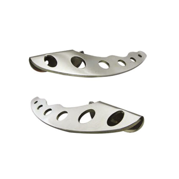 Vintage Speed deurtrekker, inox, per paar