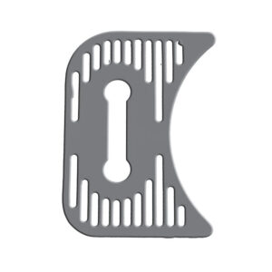 Dashboardgrille voor Dehne digitale benzine meter, rechts gestuurd