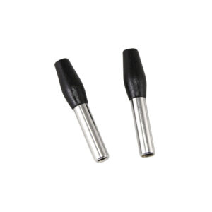 Deurslotstaafjes chroom/zwart