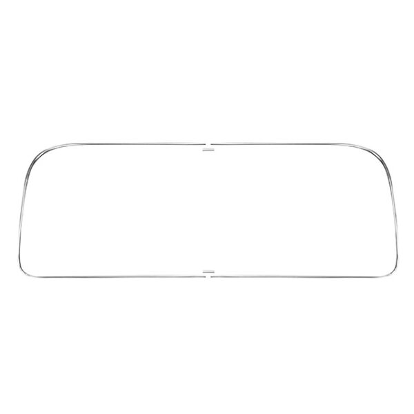 Raamsierlijst achterruit 'Deluxe' (alu sierlijst)