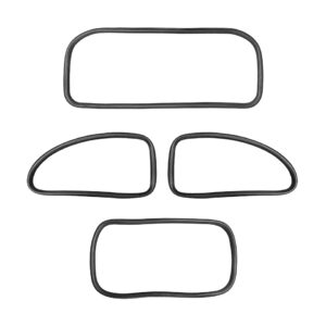 Raamrubberkit 'Deluxe' (plastik sierlijst)