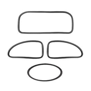 19152 Raamrubberkit 'Deluxe' (alu trim)