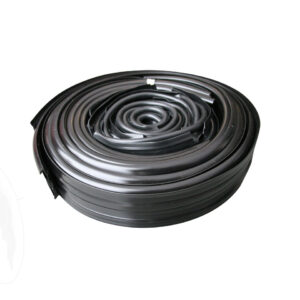 Spatbordrubber kit Fast-en Squareback, zwart