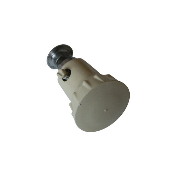 Bedieningsknop met as pop-out ivoor