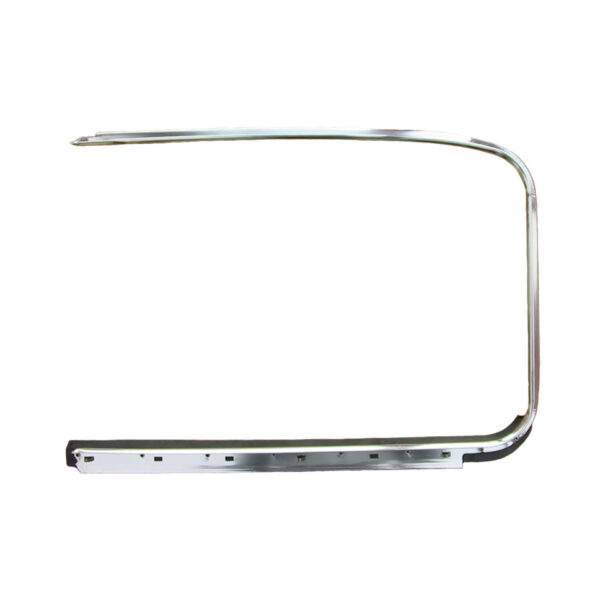 Ruitlikker + chroomrand, linksbuiten, per stuk, Originele Duitse kwaliteit