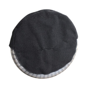 Tapijthoes voor reservewiel, zwart tapijt