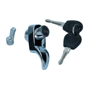 Achter laadklepslot, chroom