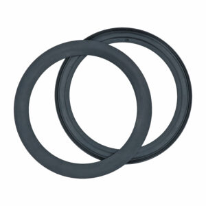 Rubber rond koplampglas