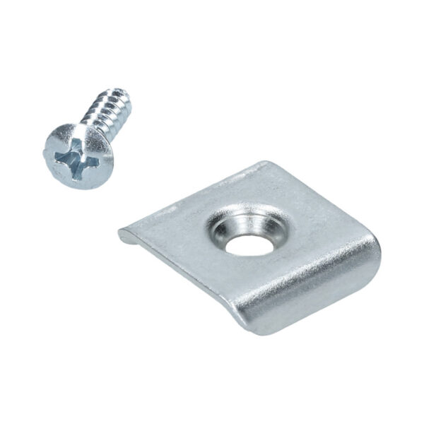 Montageplaatje rubberstrap achterzetel