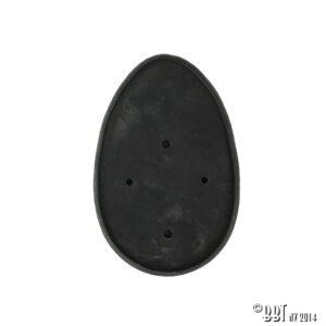 Achterlichtrubber tussen licht en spatbord (hartjes)