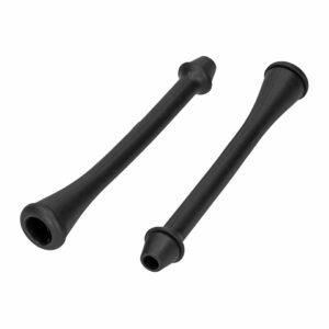 Rubberen buisje tussen lichtpot en koetswerk, per paar