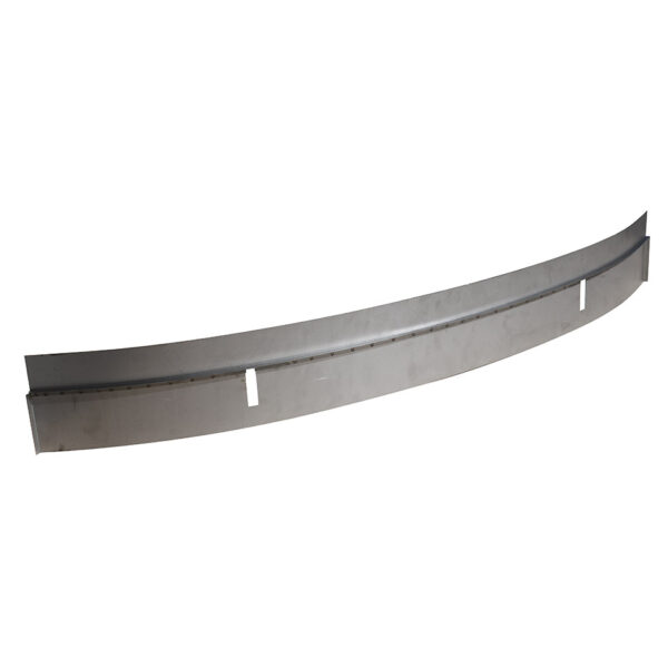 Frontplaat, buitenzijde met lasstrip