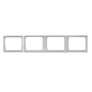 Binnenplaat compleet voor 4 zijruiten Links