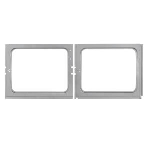 Binnenplaat compleet voor 2 zijruiten Links