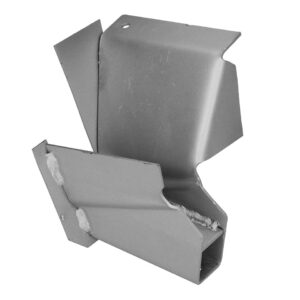 Kriksteun vooraan, links