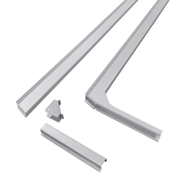 lengte balken set onder laadbed pick-up (Enkel cabin)