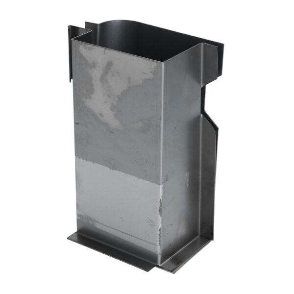 D-stijl reparatiedeel onderzijde (15cm) - Rechts